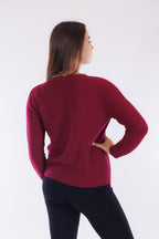 Maglia pura lana punzonata