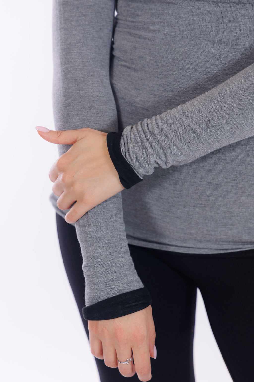 Maglia double m. cashmere