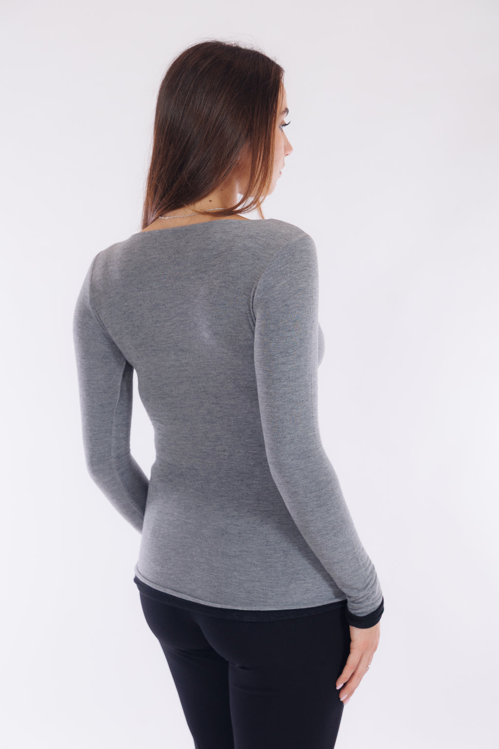 Maglia double m. cashmere