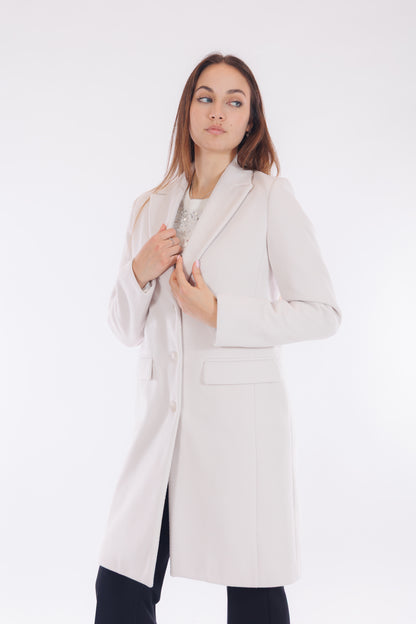 Cappotto spinato vellutato