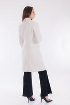 Cappotto spinato vellutato