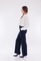 Pantalone palazzo diagonale