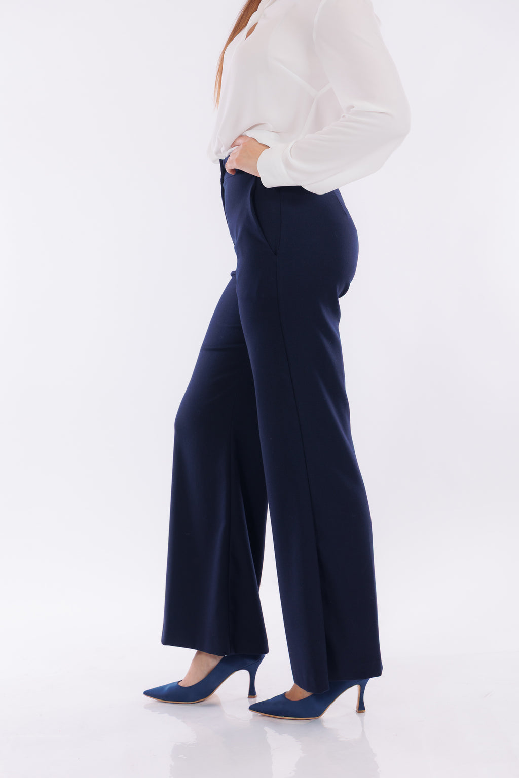 Pantalone palazzo diagonale