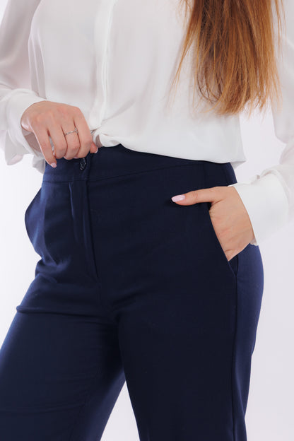 Pantalone palazzo diagonale