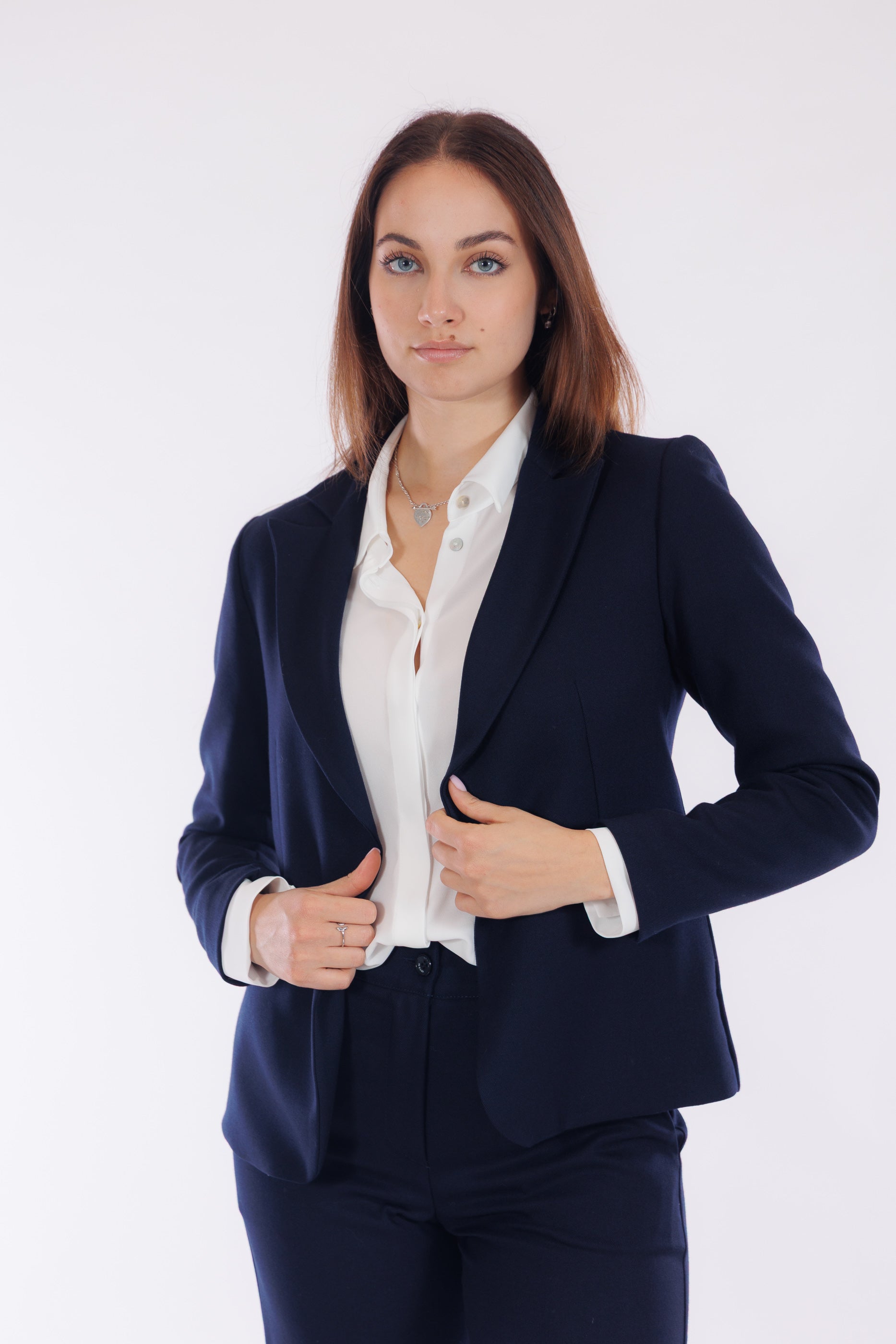 Giacca corta diagonale