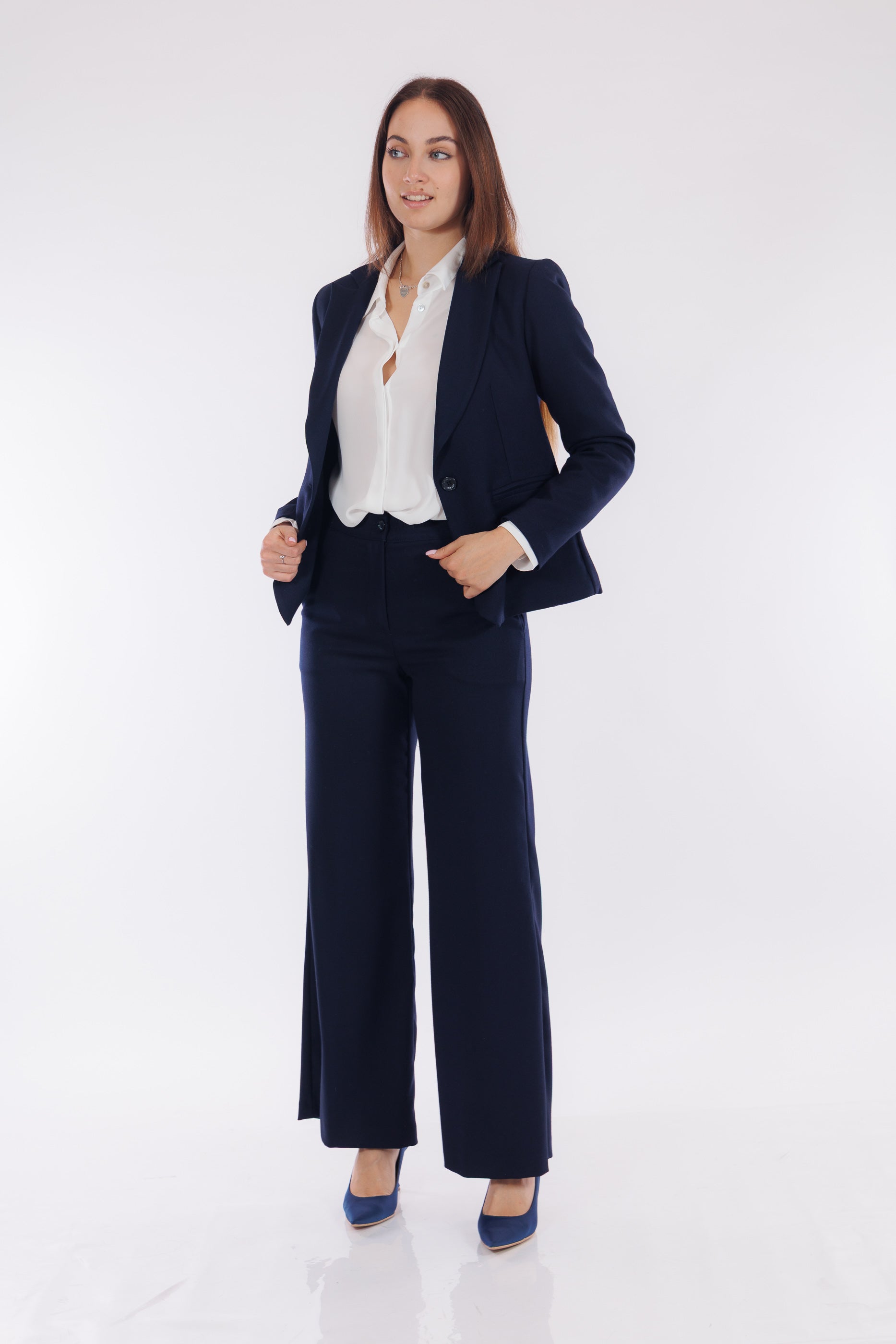 Giacca corta diagonale