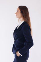 Giacca corta diagonale