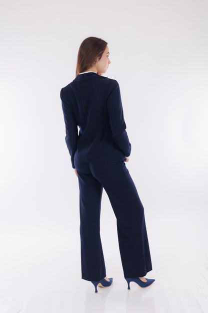 Pantalone palazzo diagonale