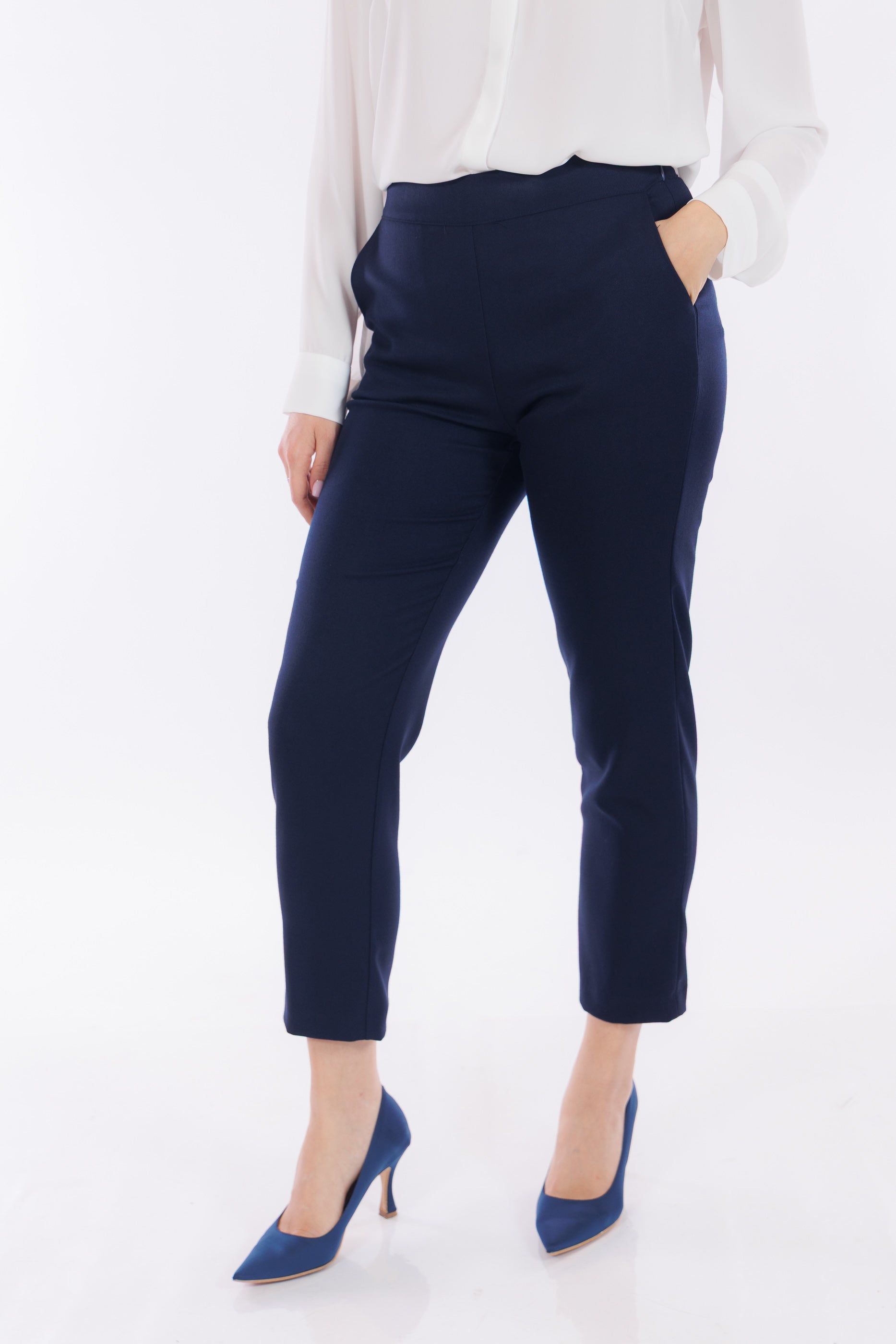 Pantalone chinos diagonale