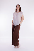 Blusa girocollo