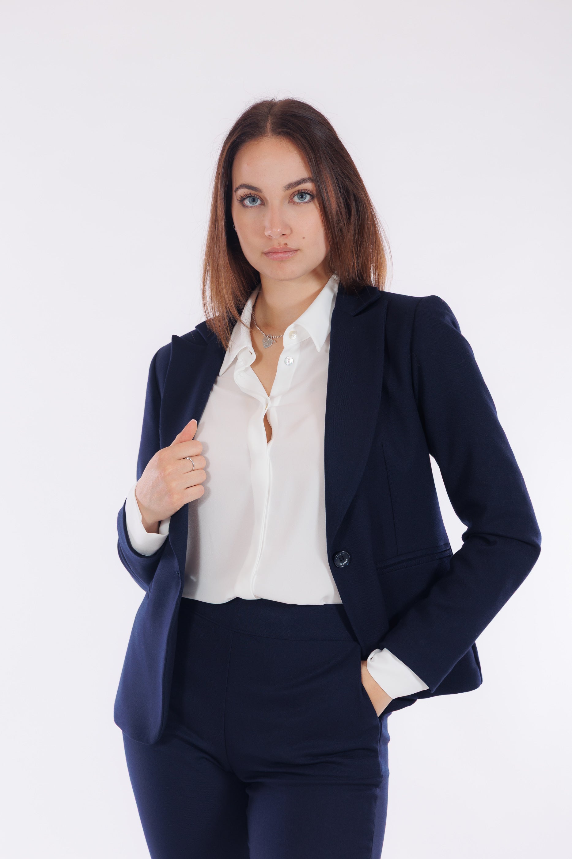 Pantalone chinos diagonale