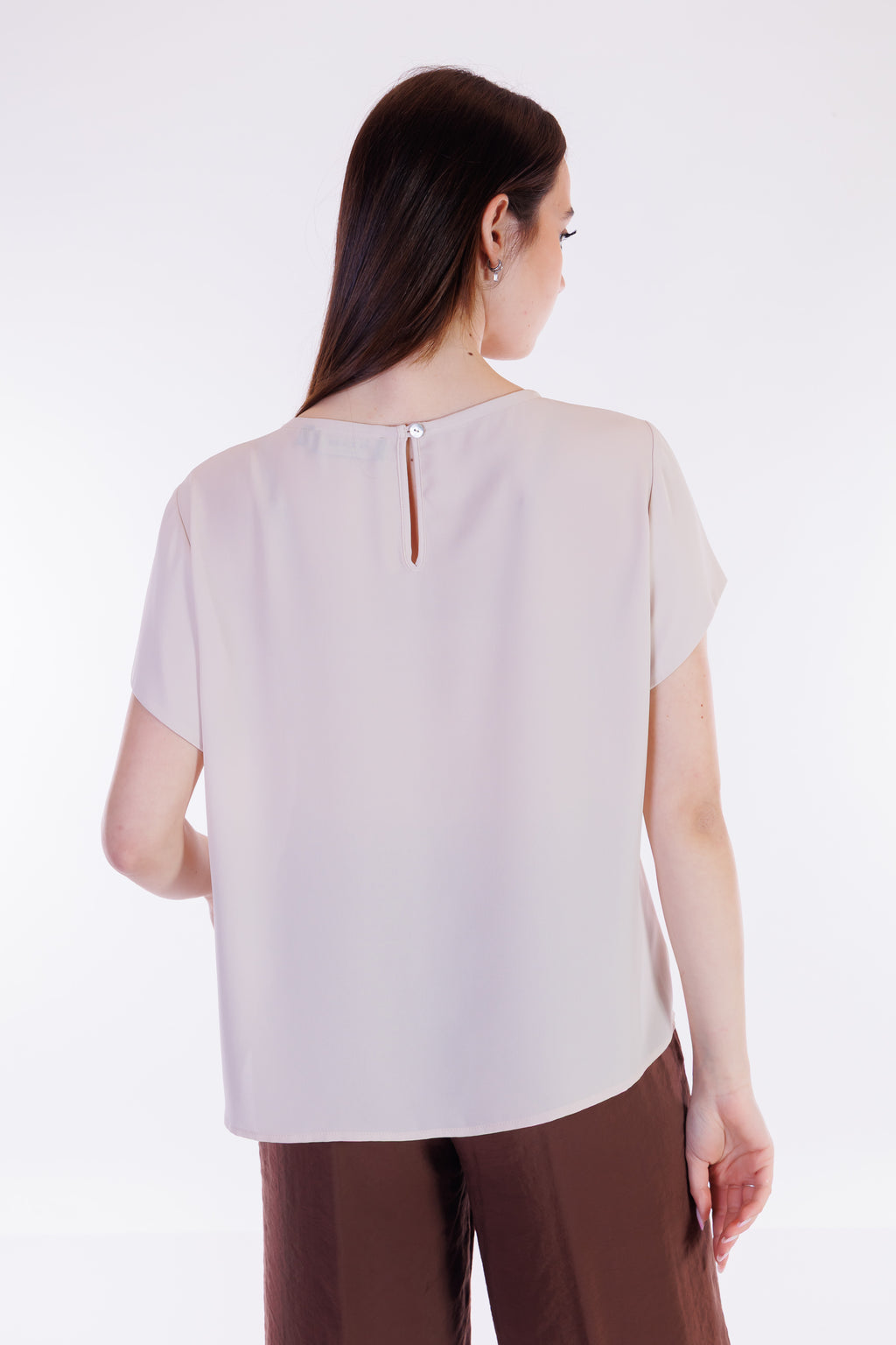 Blusa girocollo