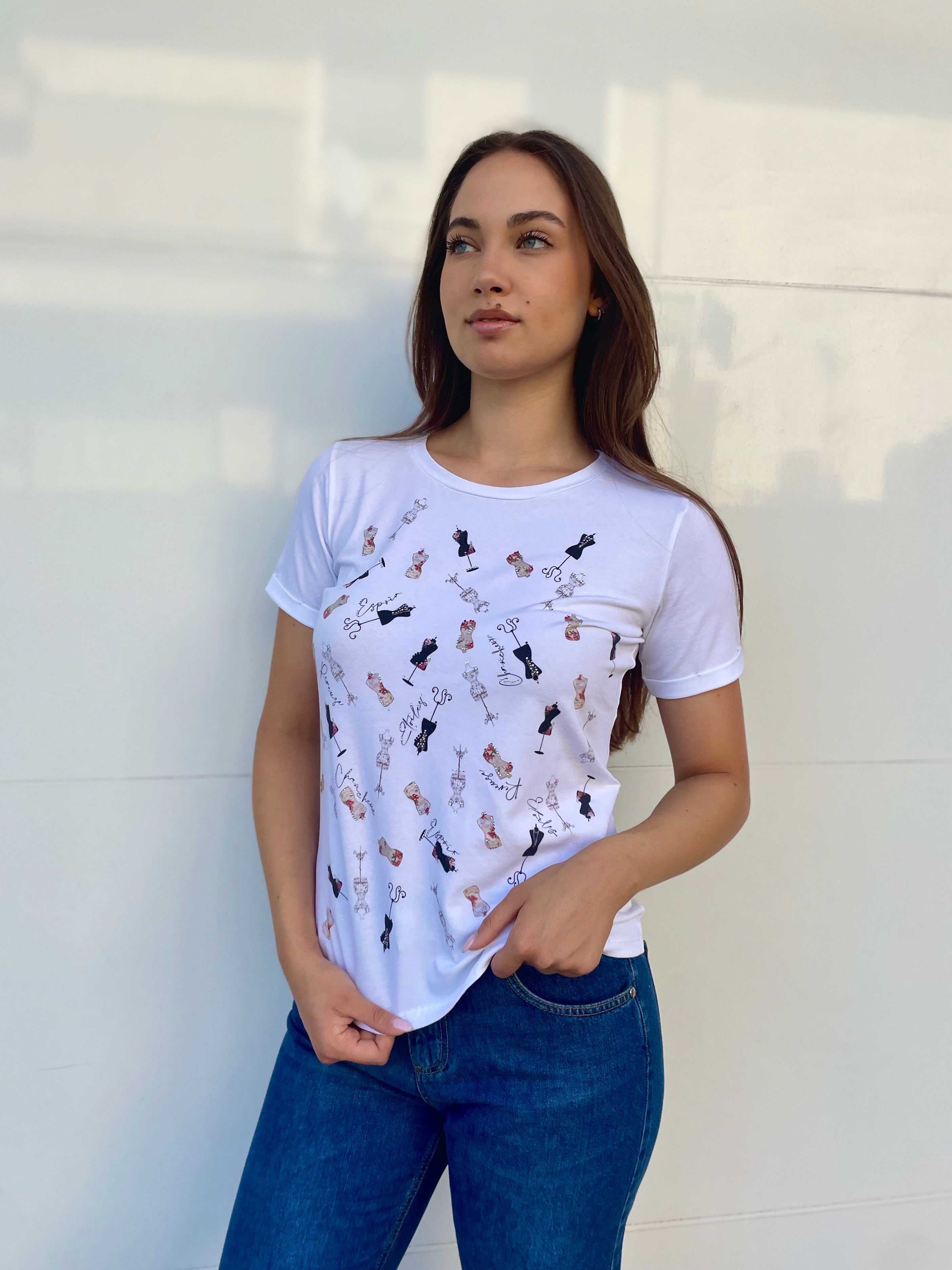 T-shirt strass