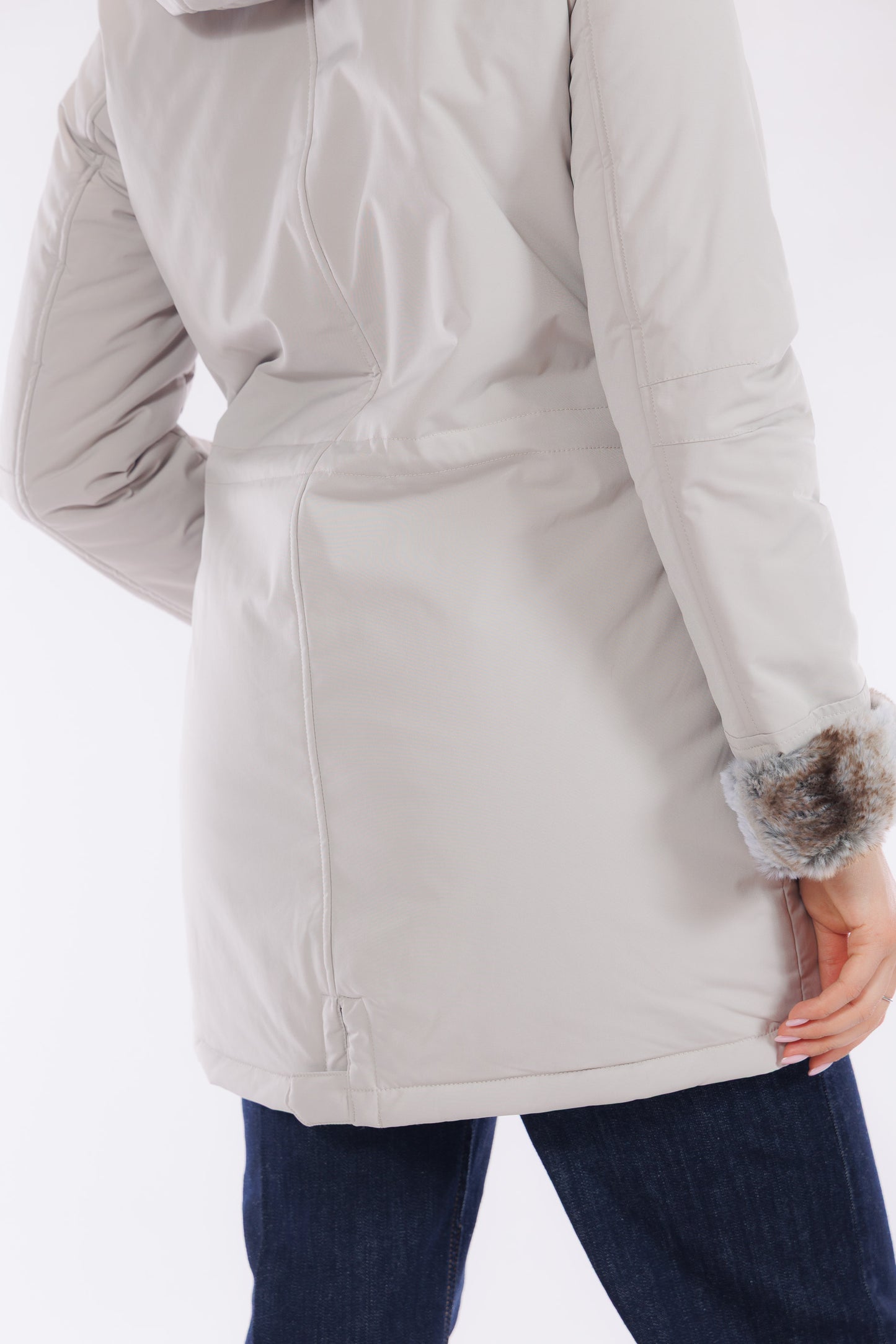 Parka eco pelliccia