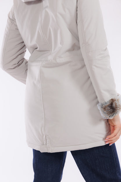 Parka eco pelliccia