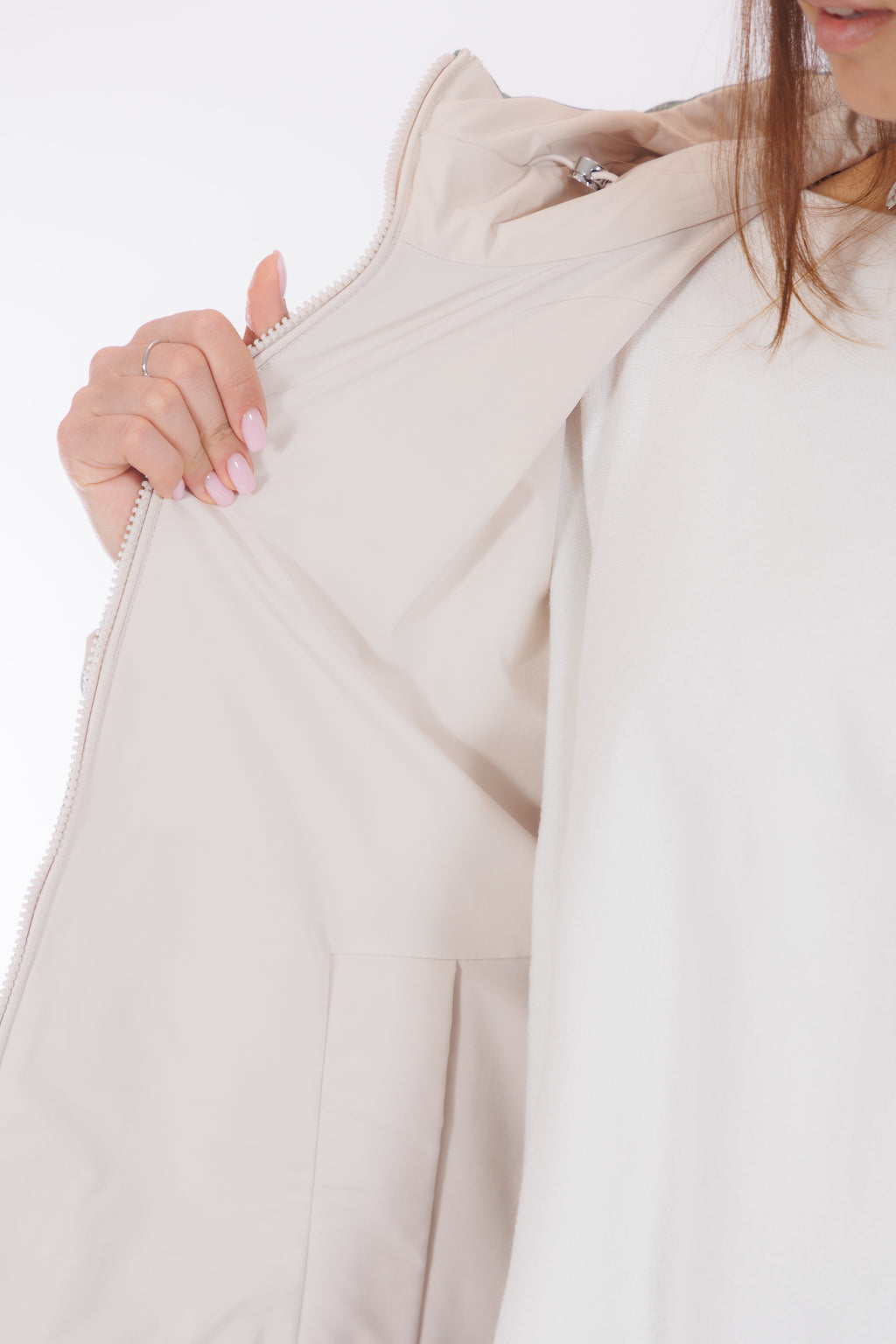 Giaccone spherica reversibile