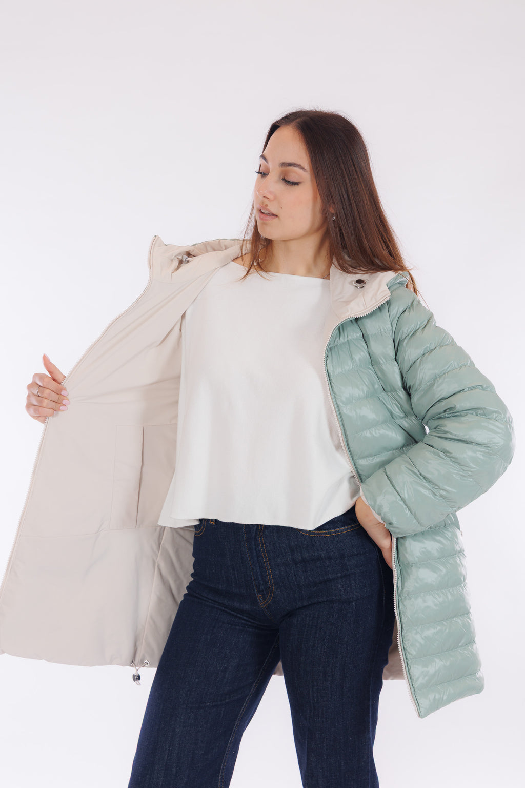 Giaccone spherica reversibile