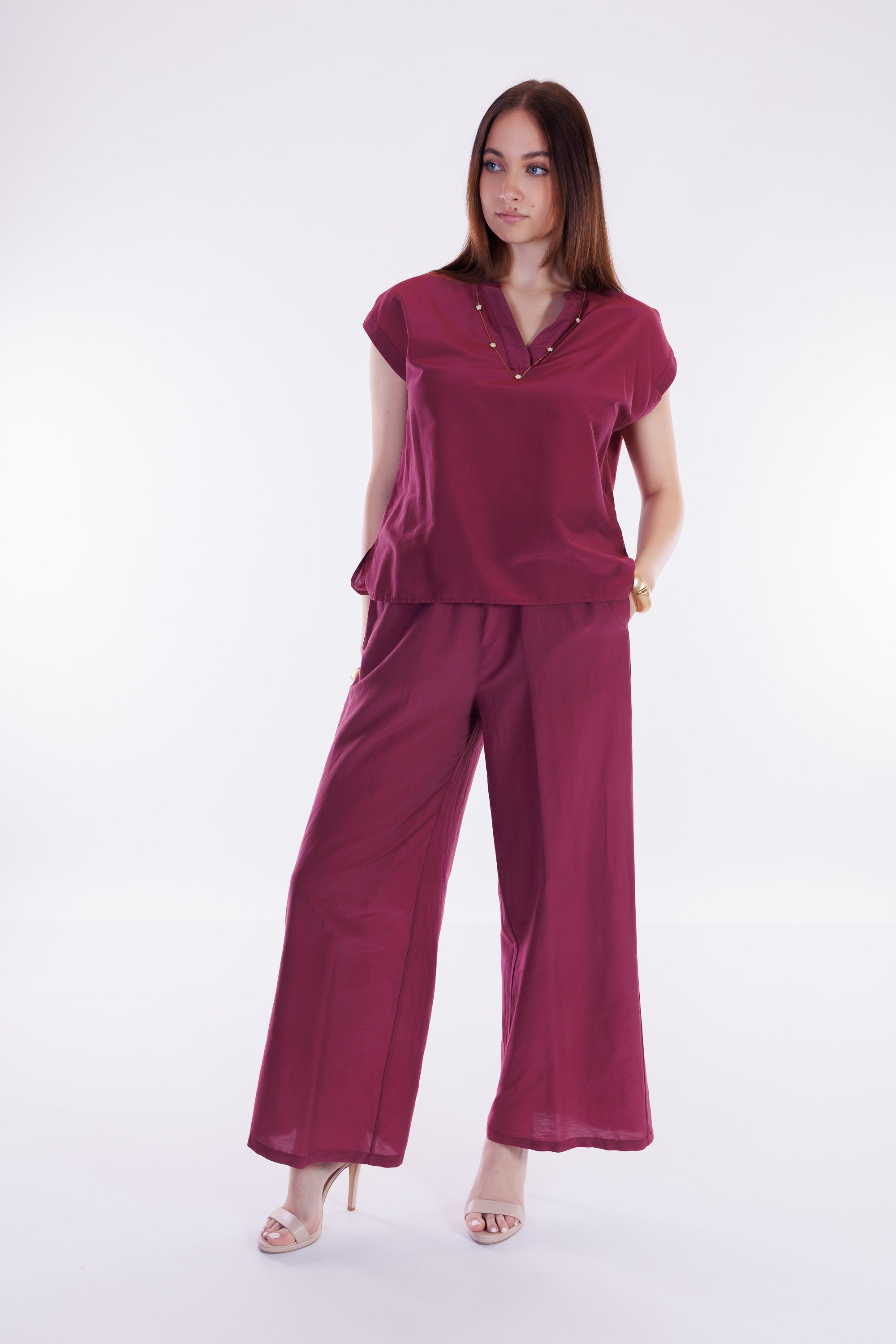 Blusa scatolina m. seta