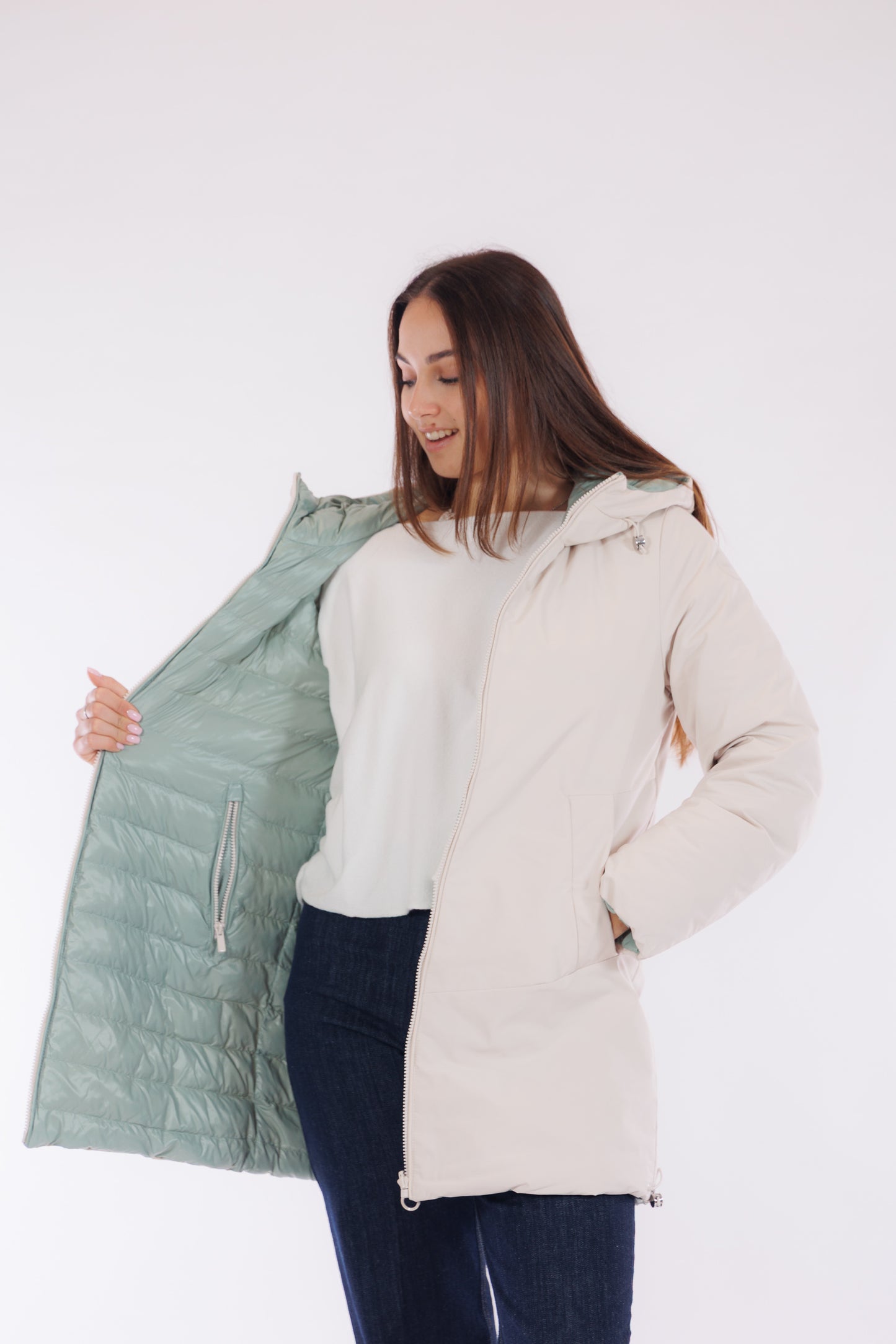 Giaccone spherica reversibile