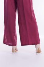 Pantalone palazzone m. seta