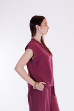 Blusa scatolina m. seta