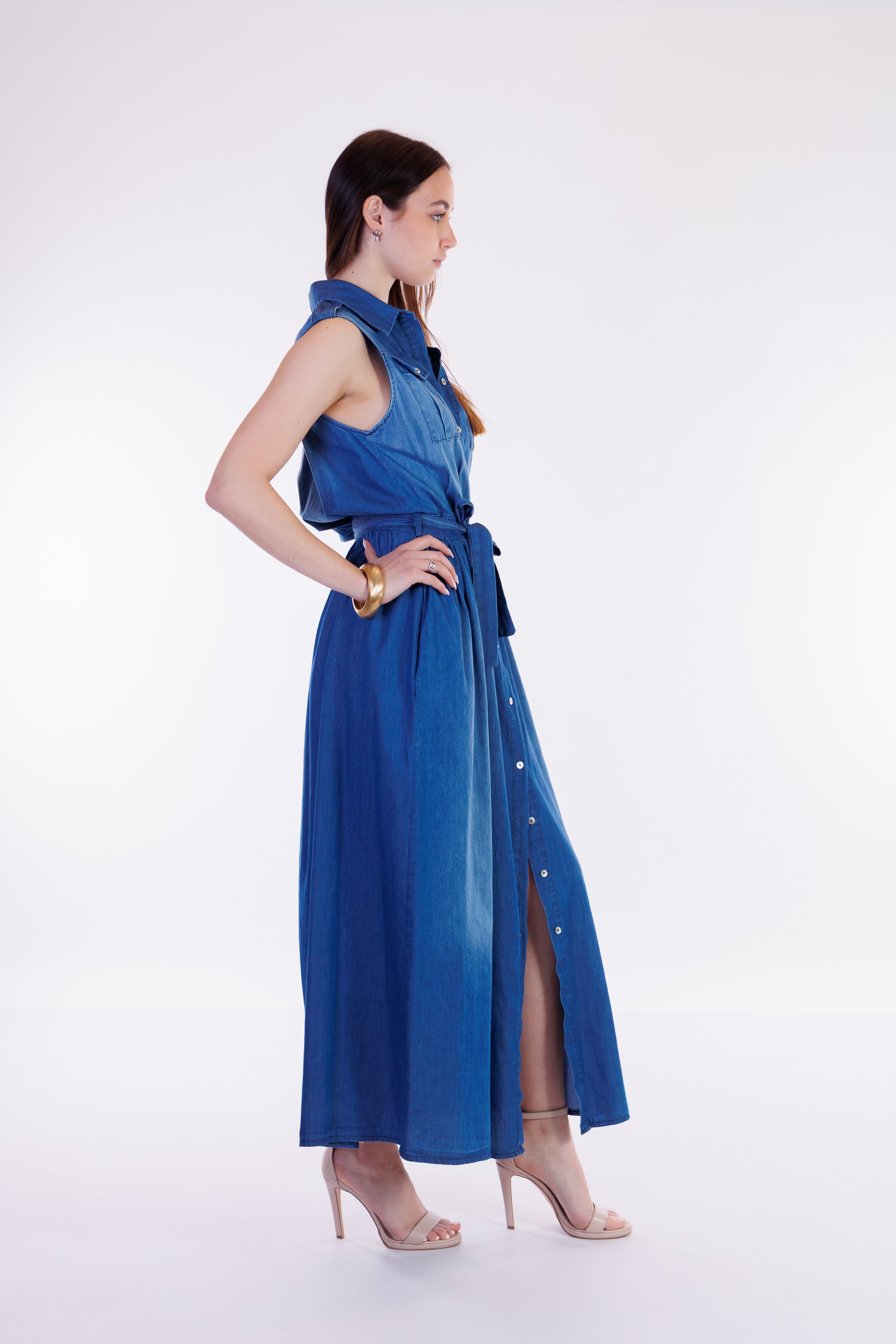 Abito chambray