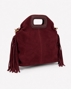 Borsa vera pelle suede
