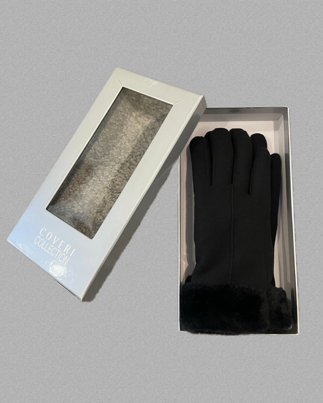 Guanti pelliccia all'interno