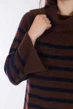 Maglia righe e spacchetti