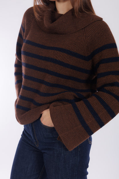 Maglia righe e spacchetti