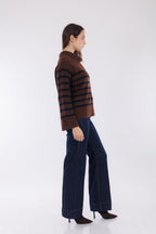 Maglia righe e spacchetti