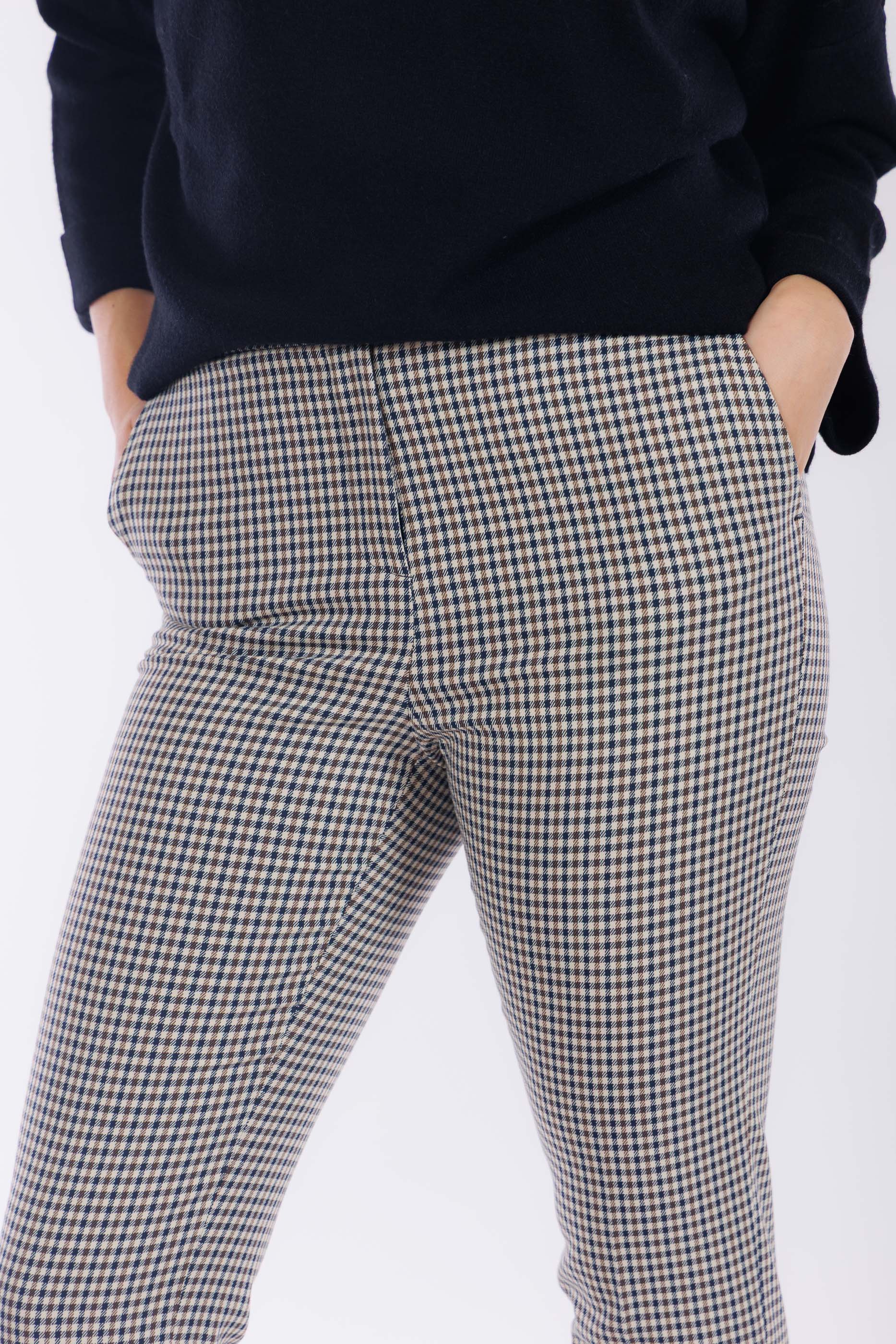 Pantalone new york quadretti