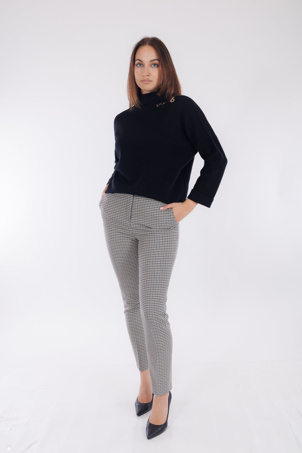 Pantalone new york quadretti