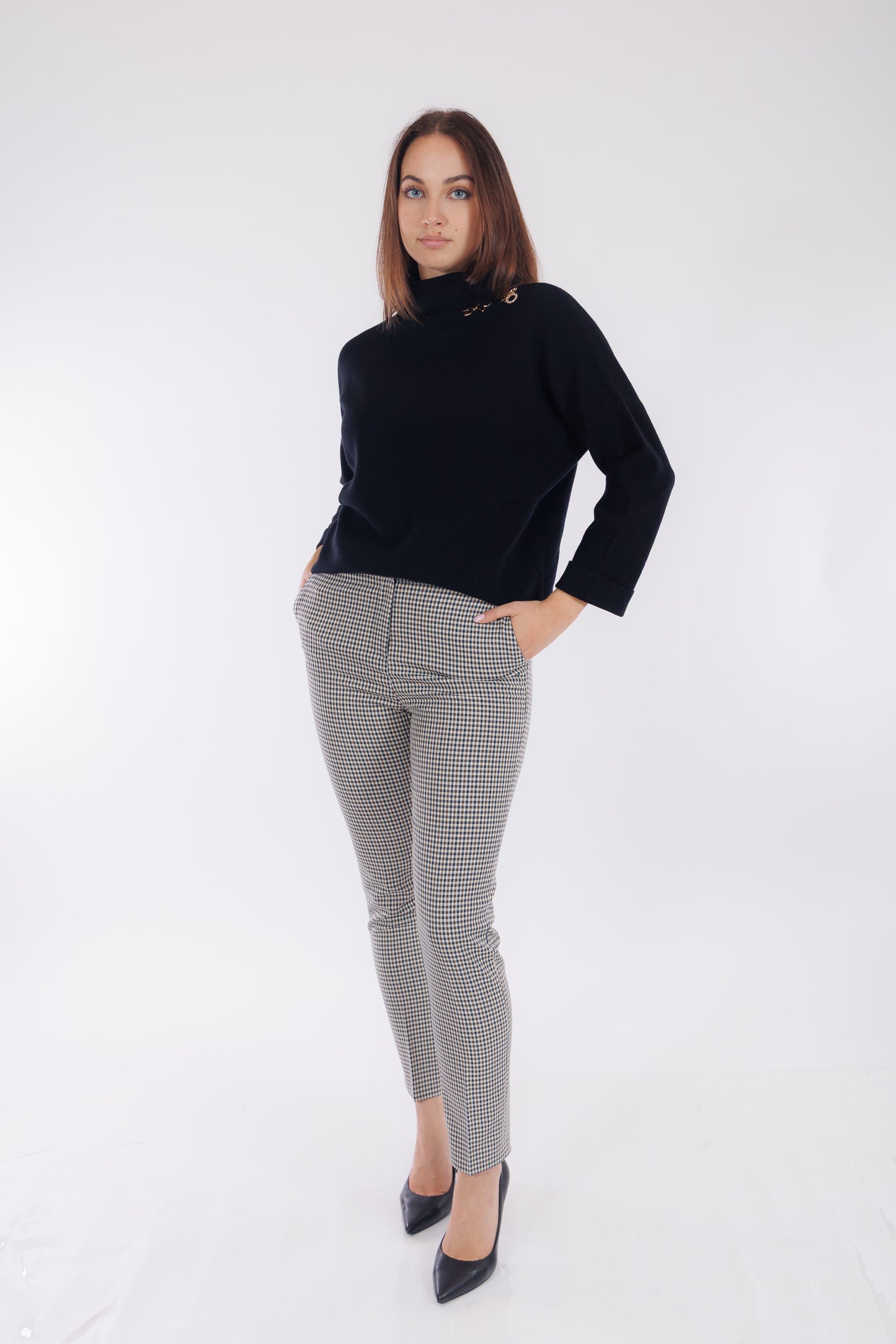 Pantalone new york quadretti