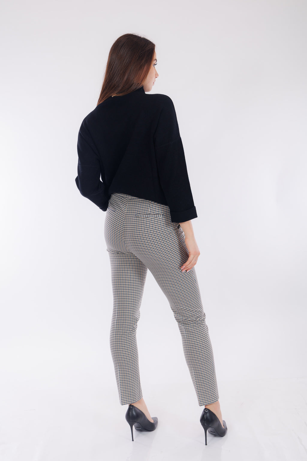 Pantalone new york quadretti