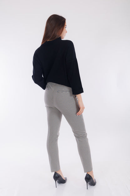 Pantalone new york quadretti