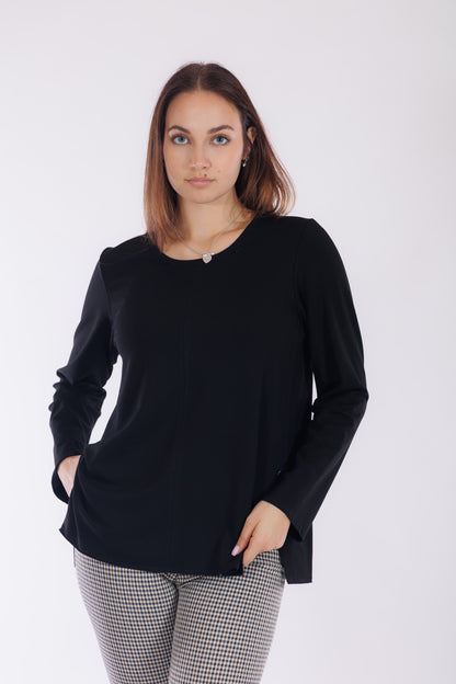 Maglia bottoni e spacchetti