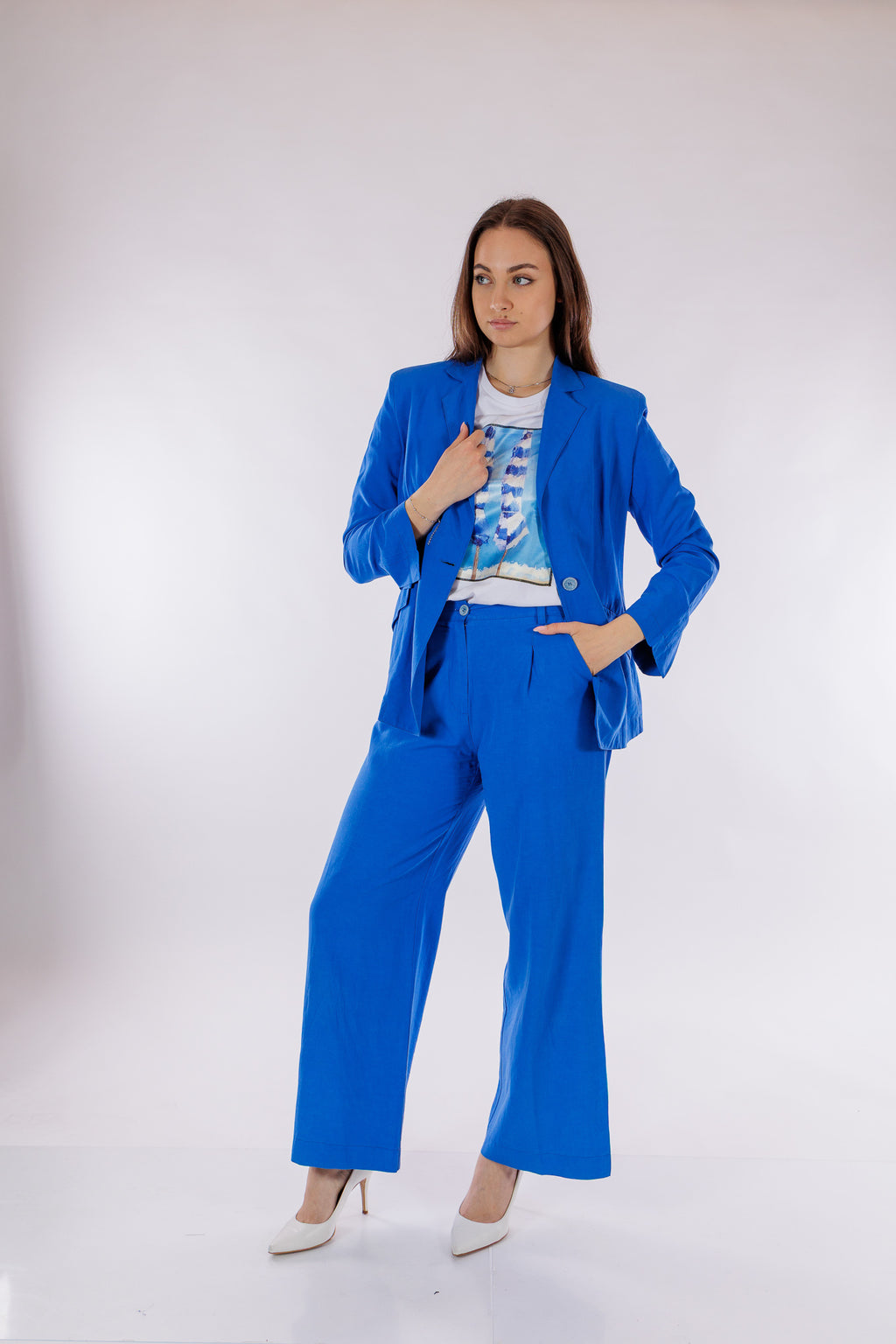 Pantalone Lino-Viscosa