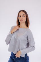 Maglia scatolina spalmata