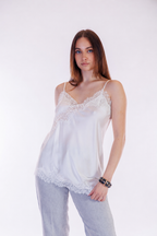 Top asimmetrico pizzo