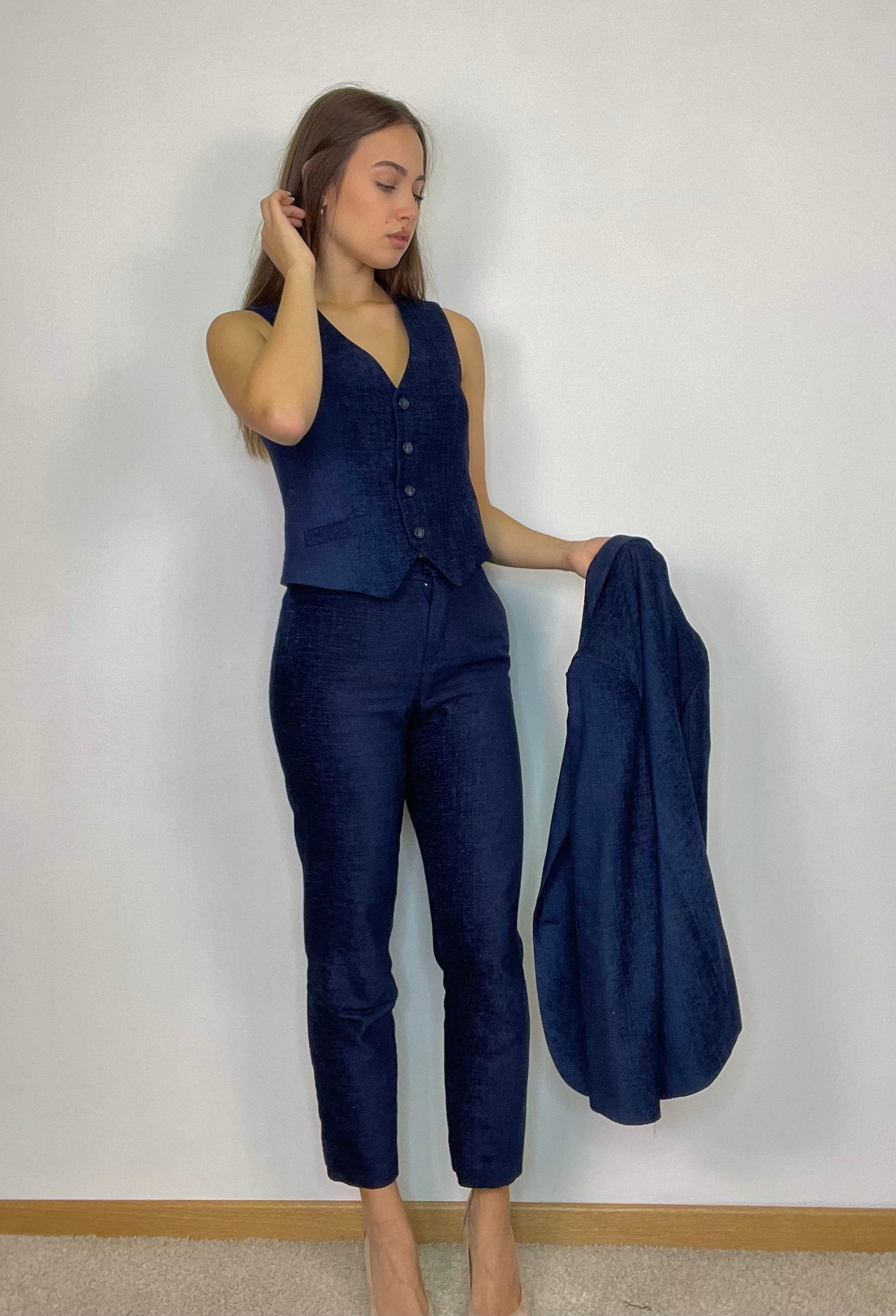 Completo velluto viscosa