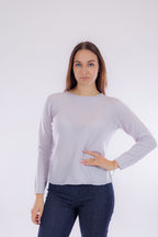 Maglia sfiancata m.cashmere