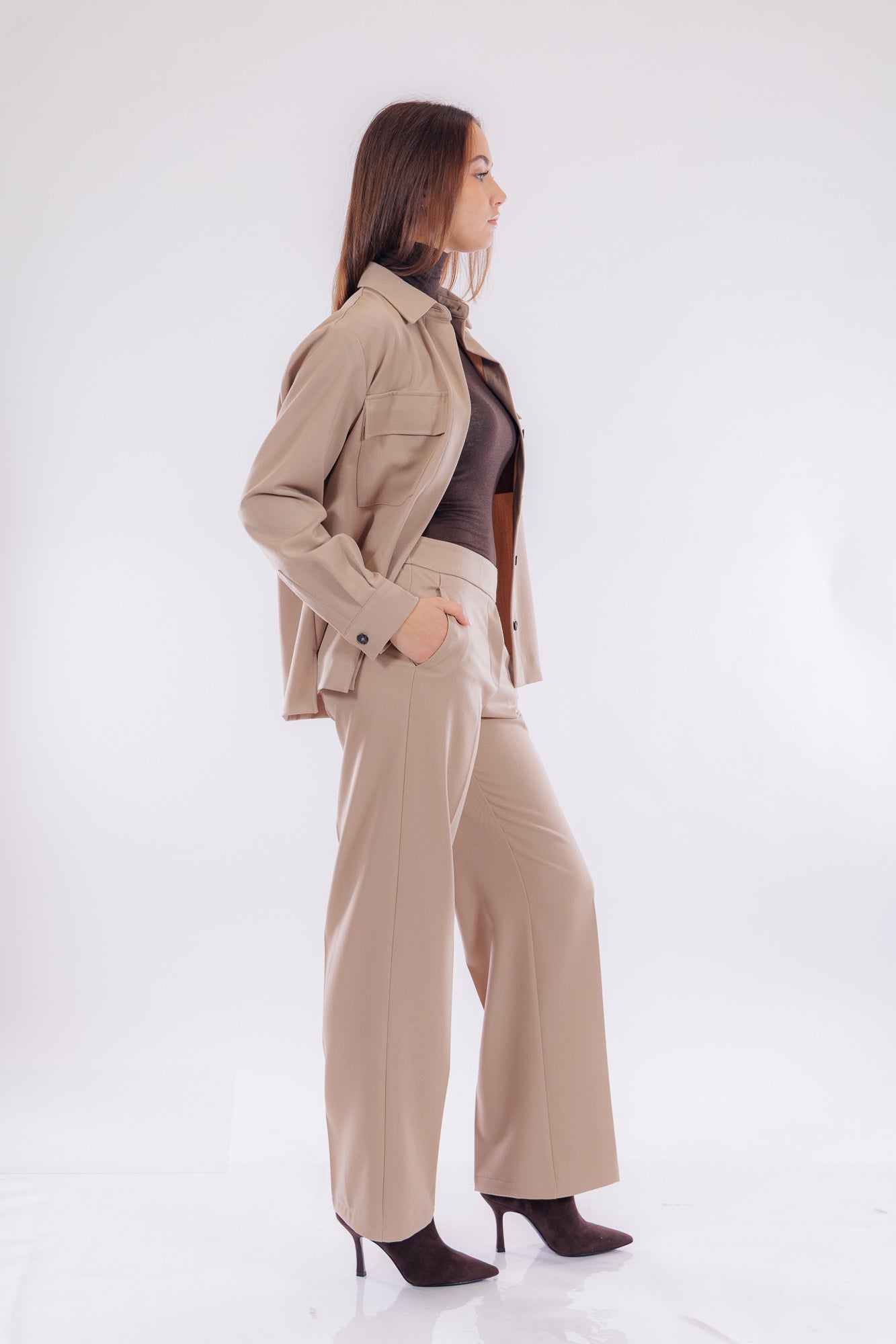 Pantalone ampio elasticizzato