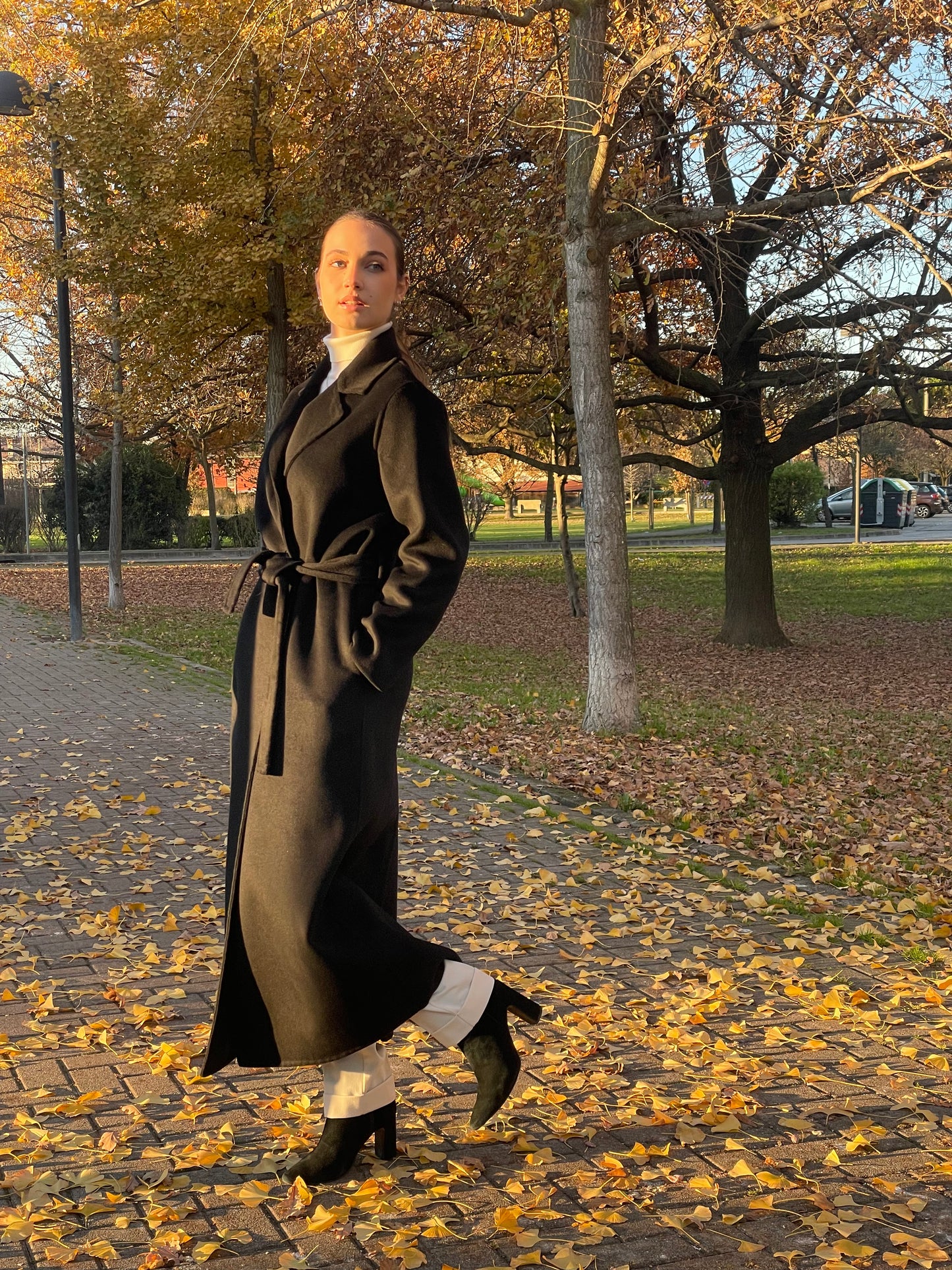 Cappotto lungo m. lana