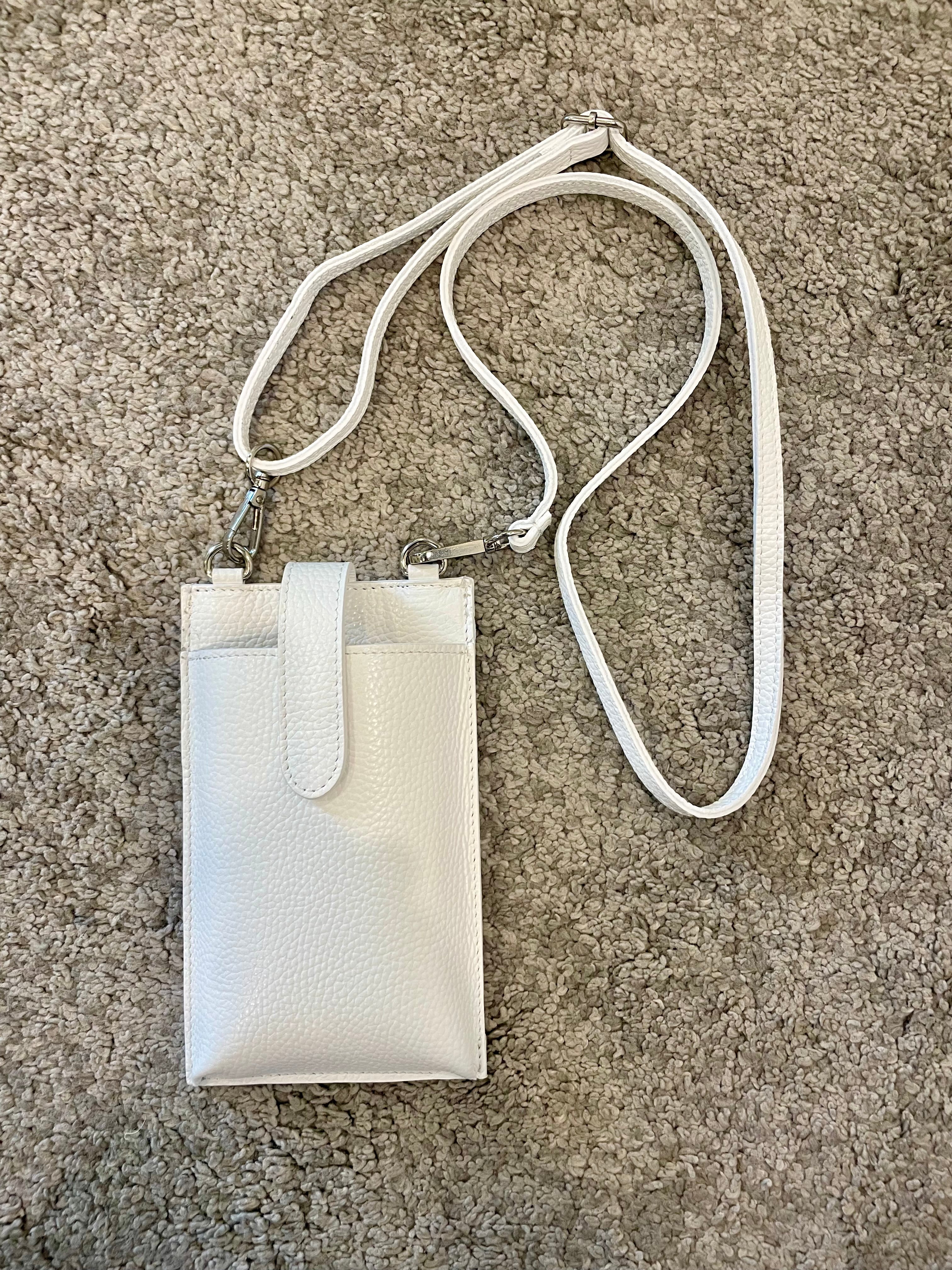 Porta cellulare vera pelle