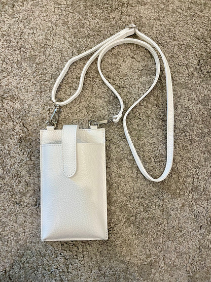 Porta cellulare vera pelle