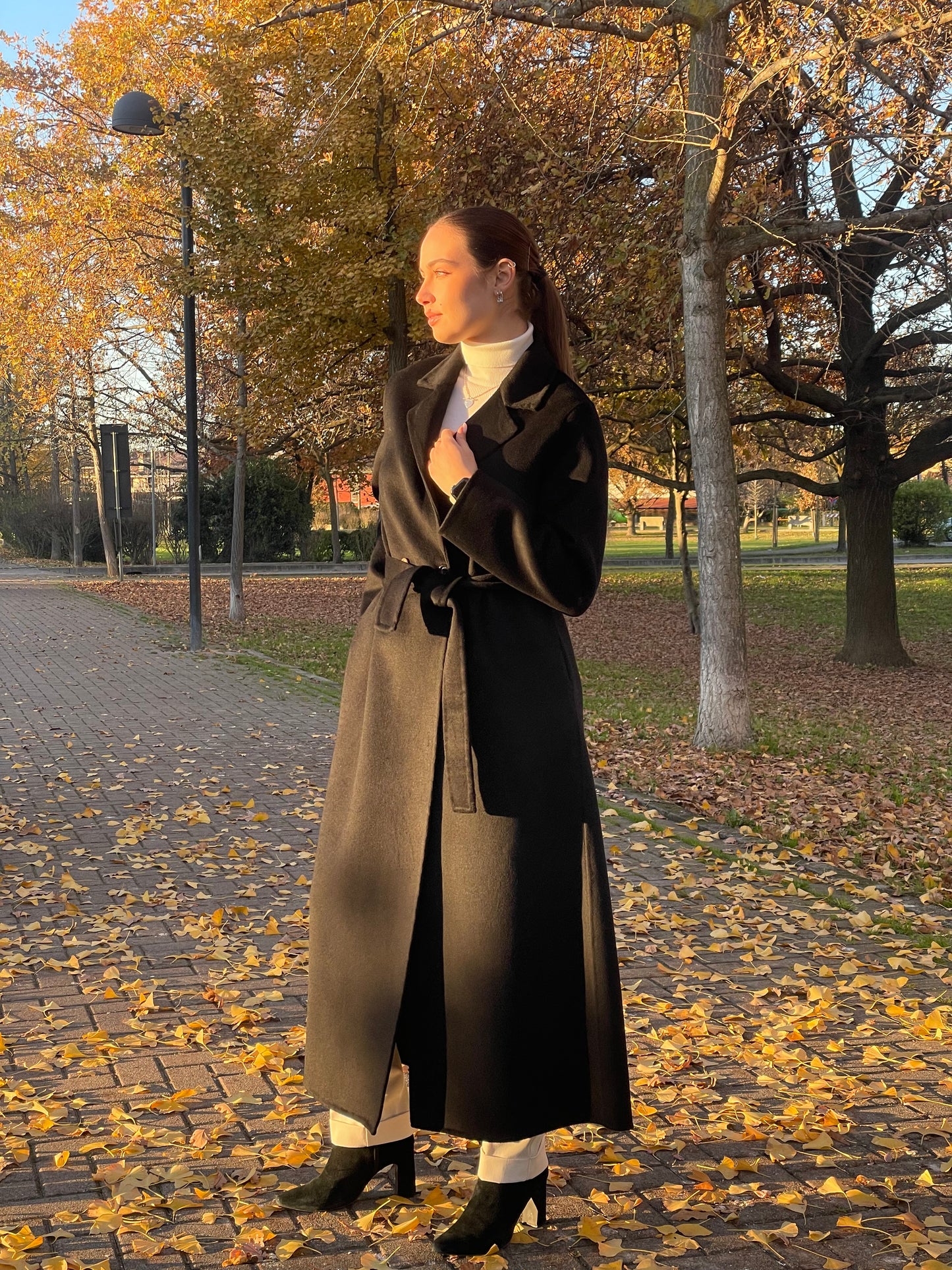 Cappotto lungo m. lana