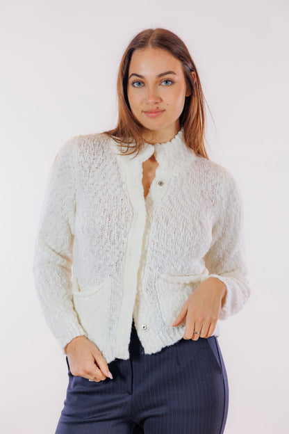 Giacca merinos bouclè