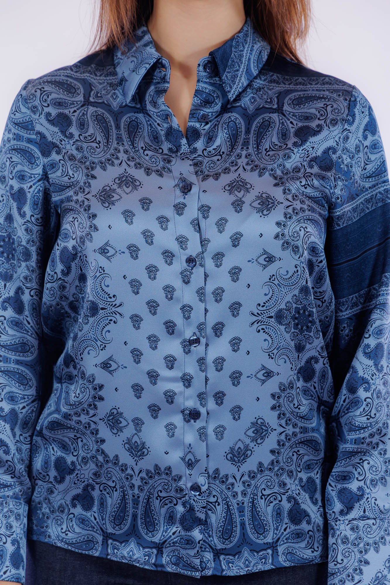 Camicia fantasia cashmere