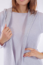 Maglia sfiancata m.cashmere